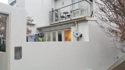 Privacy Screen louver Fence with 160 fixed vertical blades - Image 3