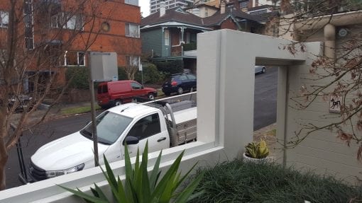 Privacy Screen louver Fence with 160 fixed vertical blades - Image 4