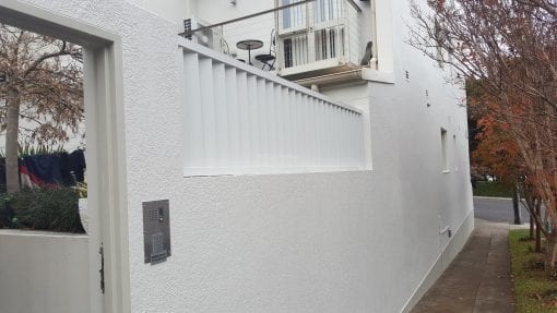 Privacy Screen louver Fence with 160 fixed vertical blades - Image 8
