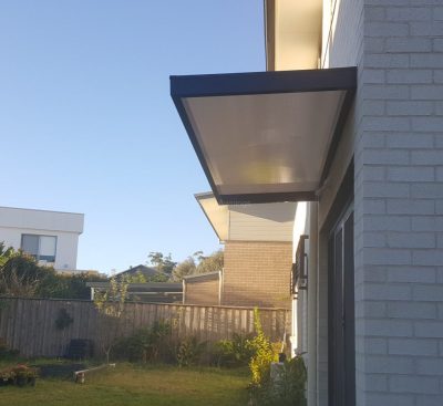 Slimline Awnings  - Black Frame