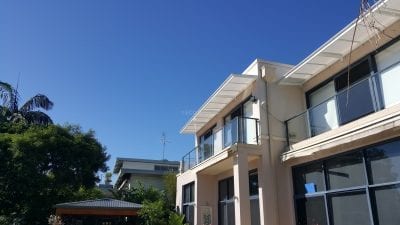 Canter Lever Twin wall Polycarb awnings
