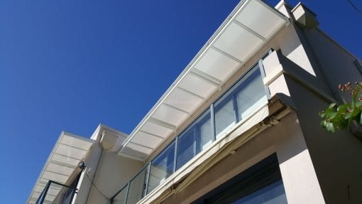 Canter Lever Twin wall Polycarb awnings - Image 9