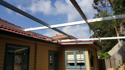 Patio covers  - White Frame Solar Ice Polycarb - Image 7