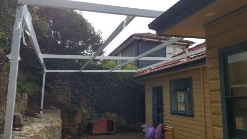 Patio covers  - White Frame Solar Ice Polycarb - Image 8