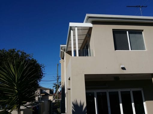 Patio Slimline Awnings  - White Frame - Image 4