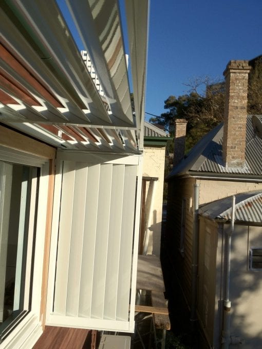 Canter Lever Louvers with side Privacy screen - Image 8