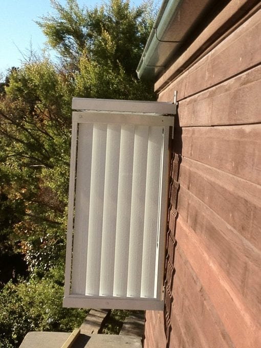 Canter Lever Louvers with side Privacy screen - Image 5