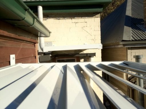 Canter Lever Louvers with side Privacy screen - Image 2