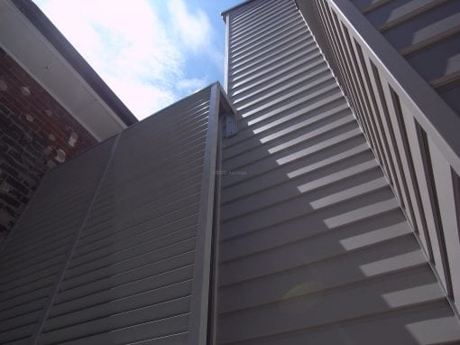 Privacy Screen Louvers  with Standoff Legs - Image 5