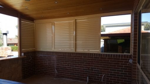 Adjustable  Privacy Screen Louvers with Sliding Panel - Image 9