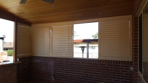 Adjustable  Privacy Screen Louvers with Sliding Panel - Image 7