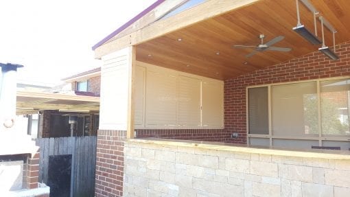 Adjustable  Privacy Screen Louvers with Sliding Panel - Image 12