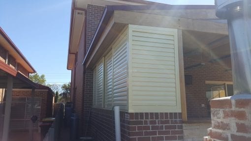 Adjustable  Privacy Screen Louvers with Sliding Panel - Image 10