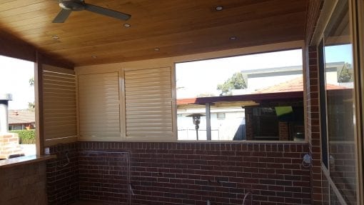 Adjustable  Privacy Screen Louvers with Sliding Panel - Image 8