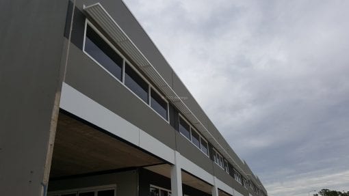 Canter Lever Louver  over window in a factory Units - Image 6