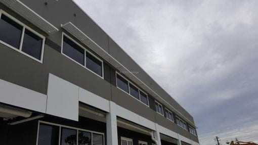 Canter Lever Louver  over window in a factory Units - Image 3