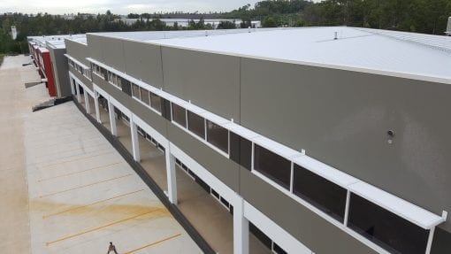 Canter Lever Louver  over window in a factory Units - Image 14