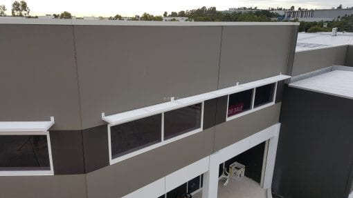 Canter Lever Louver  over window in a factory Units - Image 8