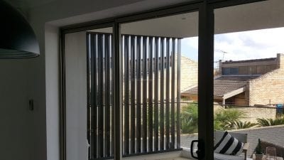 Privacy Screen louvers