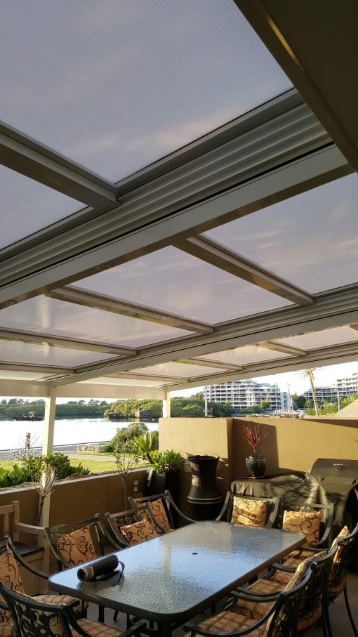 Retracta Roof remote controlled 3 bay system