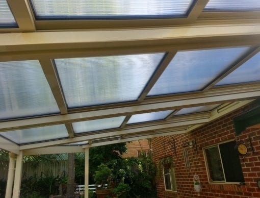 Retracta Roof The Sliding Roof System 4Bay 4Panel With angle cut out in the corners - Image 5