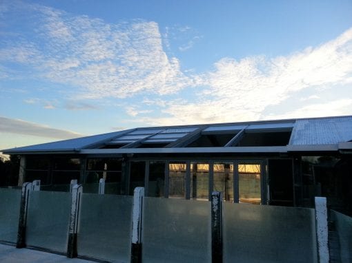 Retracta Roof The Sliding Roof System 4Bay 4Panel above a Pool - Image 12
