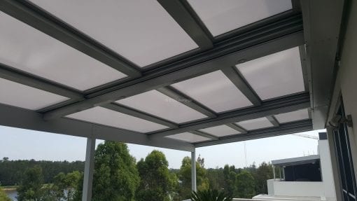 Retracta Roof The Sliding Roof System 3Bay 4Panel with Straight Drops - Image 5