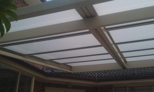 Retracta Roof The Sliding Roof System 4Bay 4Panel With angle cut out in the corners - Image 9