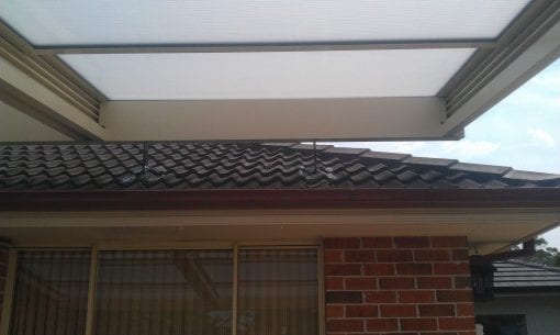 Retracta Roof The Sliding Roof System 4Bay 4Panel With angle cut out in the corners - Image 10
