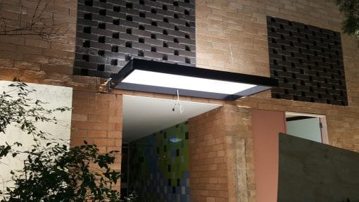 Slimline polycarb Awning