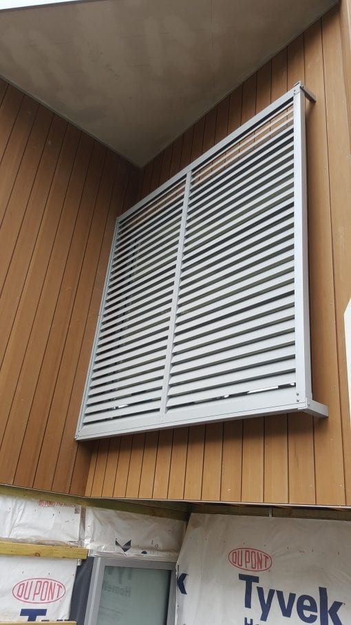 Privacy Screen Louvers  with Standoff Legs - Image 5