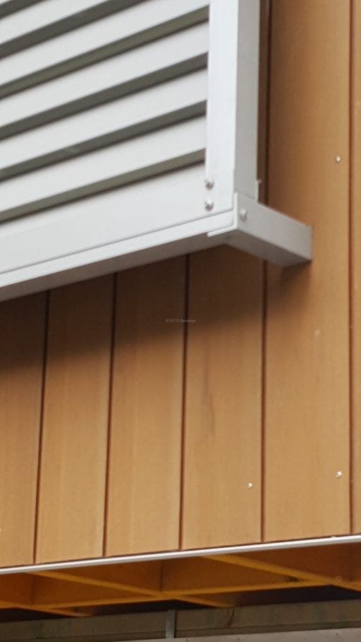 Privacy Screen Louvers  with Standoff Legs - Image 4