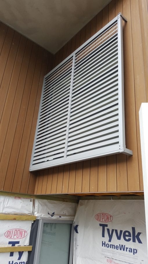Privacy Screen Louvers  with Standoff Legs - Image 3