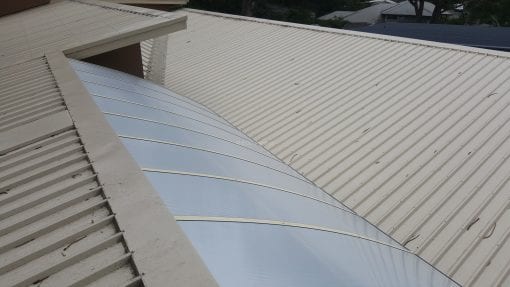 Barrel Vault & Domus Awnings  - Mounted Between 2 Roofs - Image 11