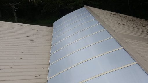 Barrel Vault & Domus Awnings  - Mounted Between 2 Roofs - Image 4