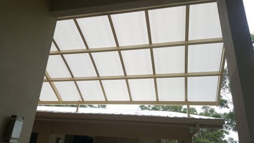 Barrel Vault & Domus Awnings  - Mounted Between 2 Roofs - Image 7