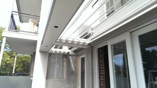 Adjustable 160mm  Louvers Blades  in a fixed frame inserted in to roof - Image 3