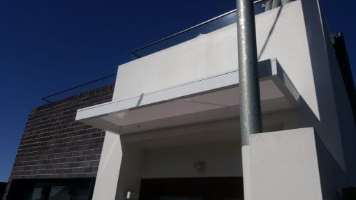 Slimline polycarb Awning