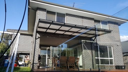 Canter Lever Twin wall Polycarb awnings - Image 10