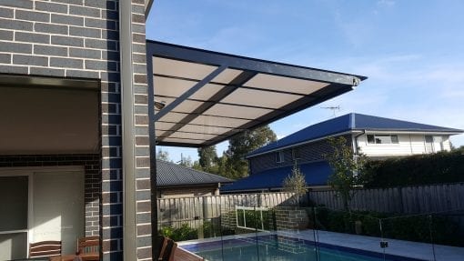 Canter Lever Twin wall Polycarb awnings - Image 3