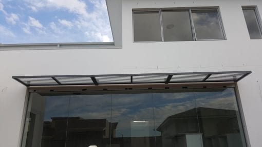Canter Lever Louvers mounted above Glass door - Image 2