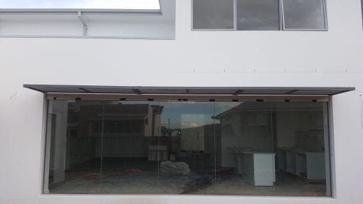Canter Lever Louvers mounted above Glass door - Image 7