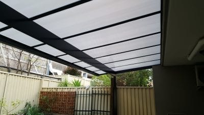 Patio covers with 200x50 beam