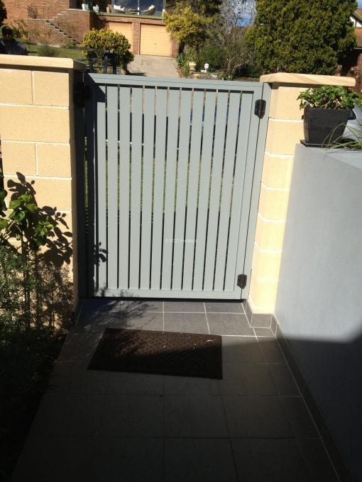 Aluminium Slat Gate