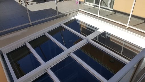 Retracta Roof The Sliding Roof System 2 Bay 4 Glass Panel - Image 8
