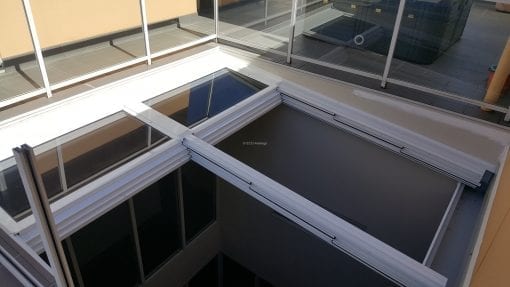 Retracta Roof The Sliding Roof System 2 Bay 4 Glass Panel - Image 6