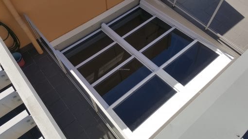 Retracta Roof The Sliding Roof System 2 Bay 4 Glass Panel - Image 3