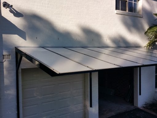 Canter Lever Twin wall Polycarb awnings - Image 3