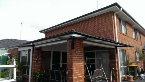 Canter Lever Twin wall Polycarb awnings - Image 12
