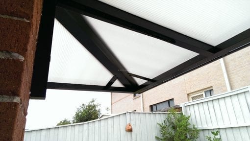 Canter Lever Twin wall Polycarb awnings - Image 3
